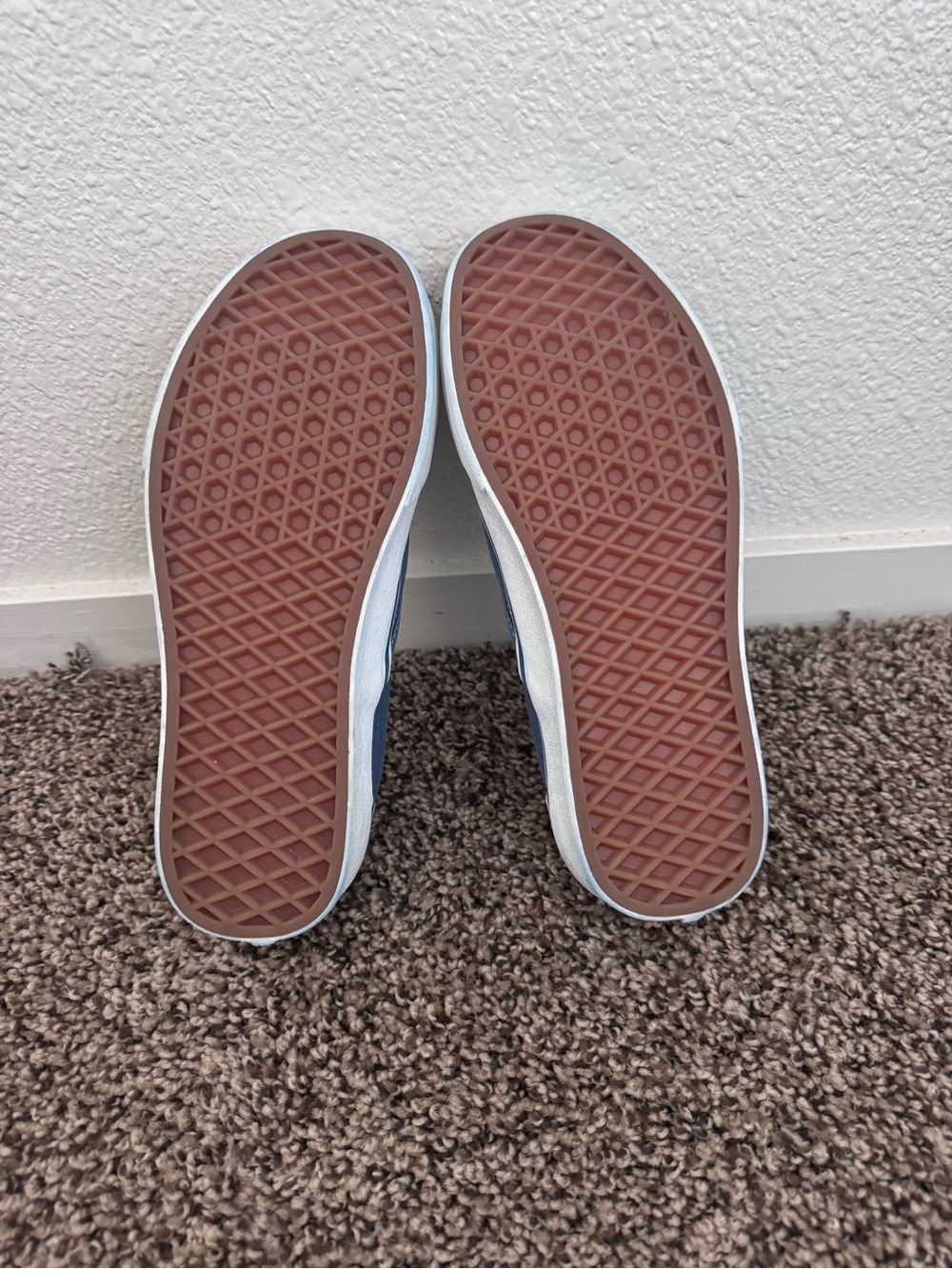 Vans Slip-On Sneakers in Slate Blue - Picture 4 of 5